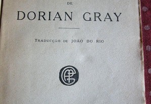 O Retrato de Dorian Gray Livraria Garnier 1923.