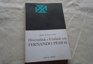 Livro Diversidade e Unidade em Fernando Pessoa -10 edição