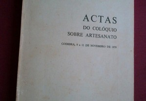 Actas do Colóquio Sobre Artesanato-Coimbra-1982