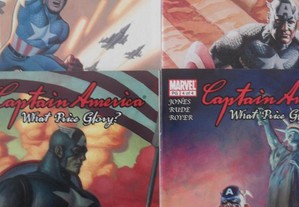 CAPTAIN AMERICA What Price Glory? Bruce Jones Steve Rude Marvel Comics bd banda desenhada
