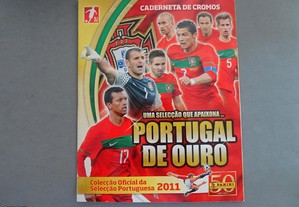 Caderneta de cromos de futebol Portugal de Ouro (c