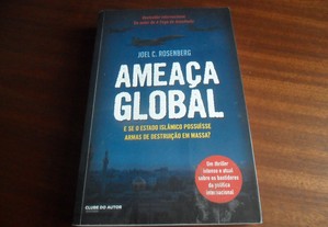 "Ameaça Global" de Joel C. Rosenberg - 1ª Edição de 2016