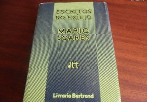 "Escritos no Exílio" de Mário Soares - 1ª Edição de 1975