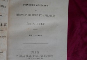 La Science de lspirit. Principaes Générax de Philisophie. F. Hauet 1864