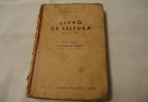 Livro de Leitura Ensino Liceal -José Pereira Tava
