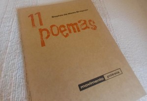 11 Poemas Sophia de Mello Breyner Andresen primeira edição