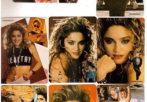 Coleção de 8 calendários sobre Madonna 1987