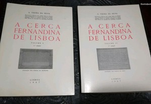 A Cerca Fernandina de Lisboa volumes I e II (1987)