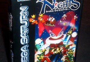 Capa Sega Saturn Christmas Nights Into Dreams