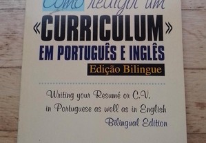 Como Redigir um Curriculum em Português e Inglês, de João Brewer Faria