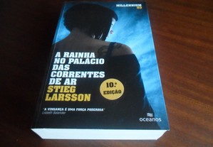 "A Rainha no Palácio das Correntes de Ar" Millennium III de Stieg Larsson - 10ª Edição de 2011