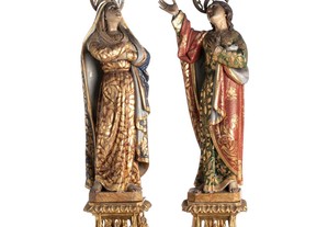 Escultura Nossa Senhora São João Evangelista