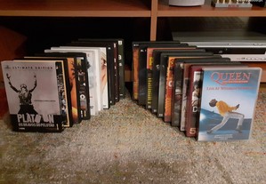 Colecção 20 DVDs - Filmes, Música - Programa TV.