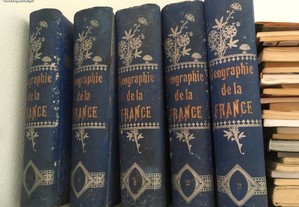 Geografia da França brossard 5 volumes
