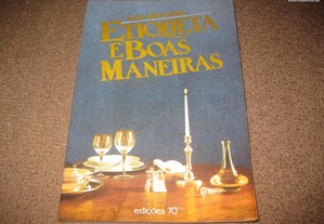 Livro "Etiqueta e Boas Maneiras" de Ana São Gião