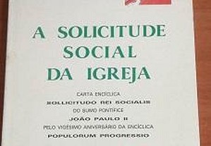 Solicitude Social da Igreja João Paulo II 1988 Car