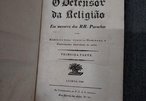 O Defensor da Religião em Socorro dos RR. Parochos-I-1840