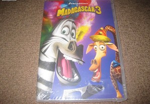 DVD "Madagáscar 3" Selado!