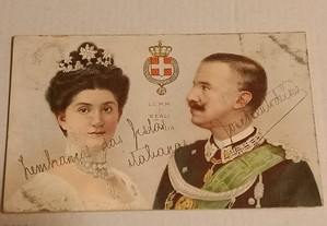 Postal da Monarquia italiana 1903