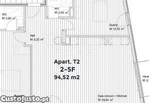 Apartamento T2 Guifões