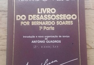 Livro do Desassossego por Bernardo Soares, 1.ª Parte, de Fernando Pessoa