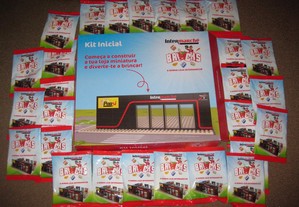 Kit Inicial + 27 Saquetas Bricks do Intermarché/Novo e Selado!