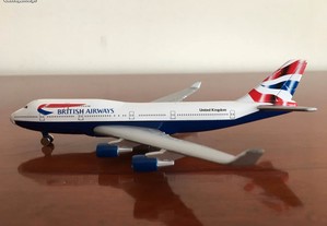 Avio da British Airways - Boeing 747