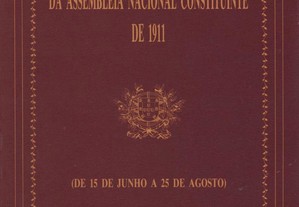 Actas da Assembleia Nacional Constituinte - 1911