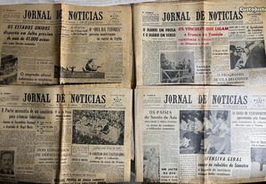 Jornais antigos do Porto JN + Primeiro de Janeiro + Comércio do Porto