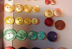 botões em lote ou unidade