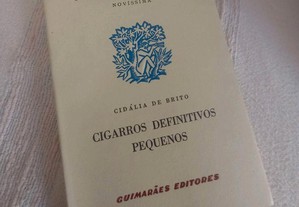 Cidália de Brito Cigarros Pequenos Definitivos poesia primeira edição