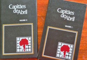 2 livros " Capitães de Abril" 2 vols