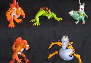 5 Figuras IMC Toys Invizimals