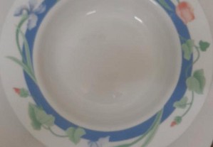 Pratos em porcelana Harmonia 24,5 cm