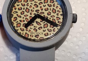 Relógio O'clock - Safari Leopard