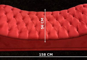 Sofá Novo de Luxo vermelho