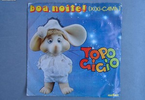 Disco vinil single infantil - Topo Gigio - Boa noite! (xixi-cama)