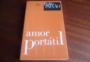 "Amor Portátil" de Pedro Paixão - 3ª Edição de 2000