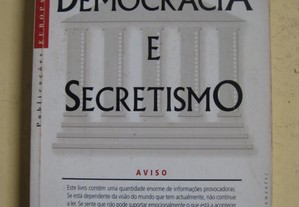 Democracia e Secretismo de Dr. Oswald Le Winter