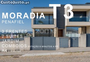 Moradia T3 De 3 Frentes Em Penafiel, Excelentes...