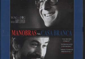 Dvd Manobras Na Casa Branca - comédia - Robert DeNiro/ Dustin Hoffman