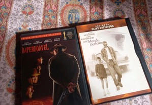 Dois dvds originais filmes de Clint Eastwood