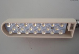 Candeeiro LED confecção máquina de costura - Novo