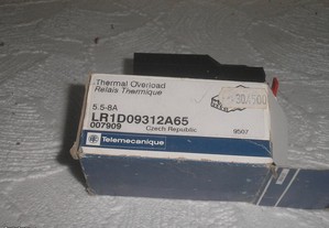 Relé termico Telemecanic LR1D09312A65 5,5-8Amp