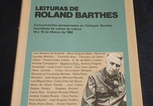 Livro Leituras de Roland Barthes