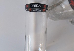Conjunto de copos de vidro Licor Beirão