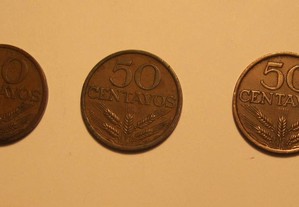 295 moedas de 50 centavos