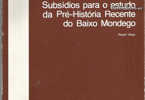 Raquel Vilaça - Subsídios para o estudo da Pré-História recente do Baixo Mondego - Portes Grátis