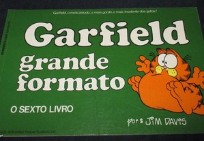 Livro Garfield Grande Formato Jim Davis Meribérica