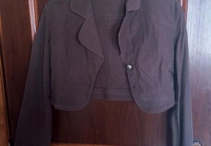 Casaco/jaqueta, cinzento acastanhado S